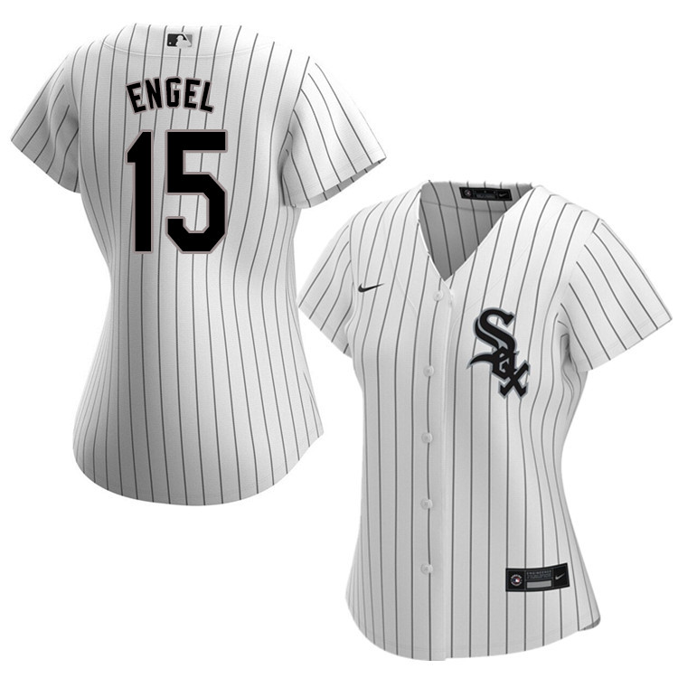 Nike Women #15 Adam Engel Chicago White Sox Baseball Jerseys Sale-White